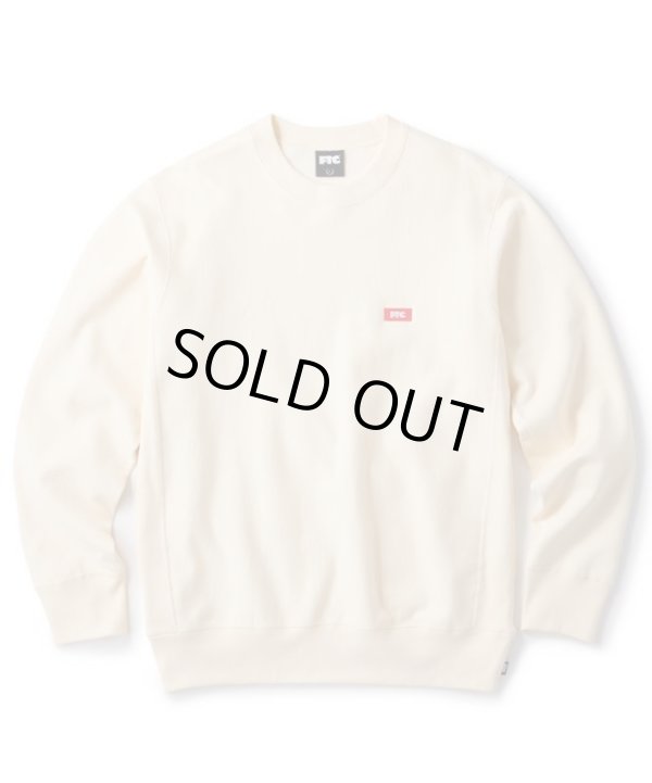 画像1: FTC SMALL BOX LOGO CREW NECK