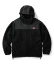 画像1: FTC HOODED SHERPA FLEECE JACKET