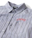 画像1: FTC EMBROIDERY STRIPE SHIRT