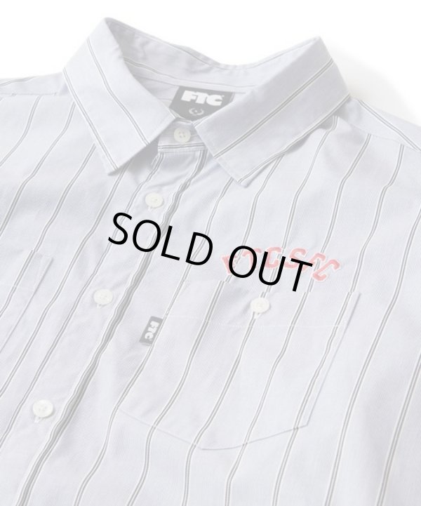 画像1: FTC EMBROIDERY STRIPE SHIRT