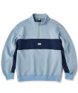 画像2: FTC PIPING HALF ZIP SWEATSHIRT