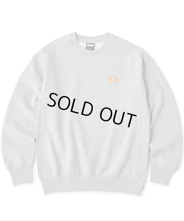 画像1: FTC SMALL BOX LOGO CREW NECK