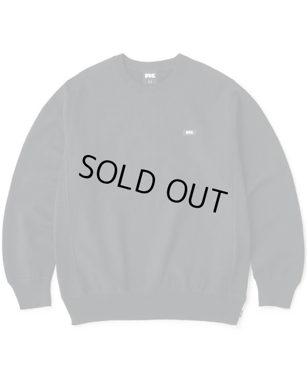 画像1: FTC SMALL BOX LOGO CREW NECK