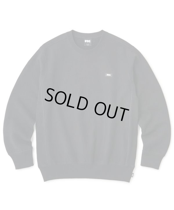 画像1: FTC SMALL BOX LOGO CREW NECK