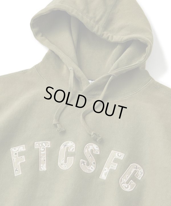 画像2: FTC BANDANA ARC LOGO PULLOVER HOODY