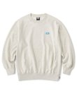 画像1: FTC SMALL BOX LOGO CREW NECK