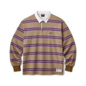 画像: FTC PRINTED STRIPE RUGBY SHIRT