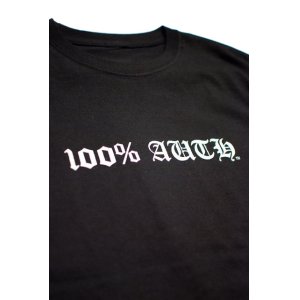 画像: AUTH S/S TEE 「100% AUTH」