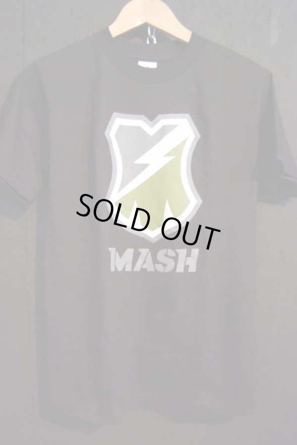 画像1: MASH S/S TEE 「シールドロゴ」