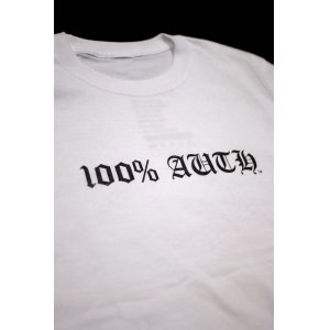 画像: AUTH S/S TEE 「100% AUTH」