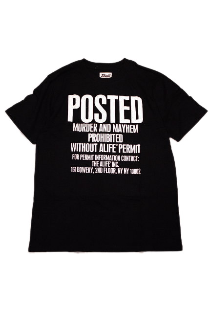 画像: ALIFE S/S TEE  「POSTED」