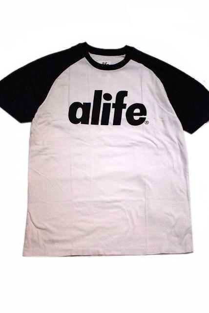 画像: ALIFE LOGO RAGLAN S/S TEE