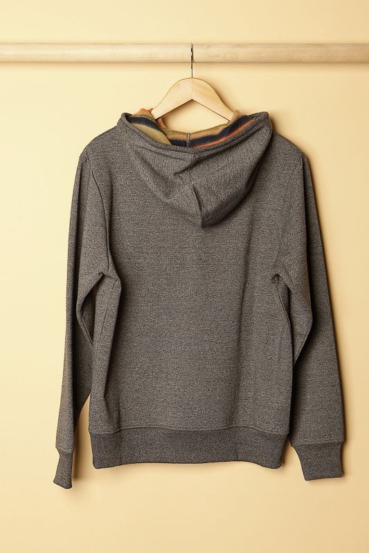 画像: Lifetime collective Hooded Henley Neck Sweatshirt 「TAKANAWA +」