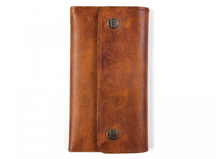 画像: BRIXTON LEATHER WALLET 「Clay」