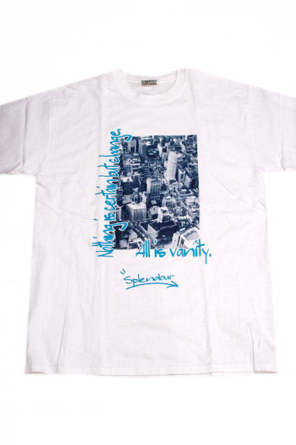 画像: SPLENDOUR S/S TEE 「All is vanity」