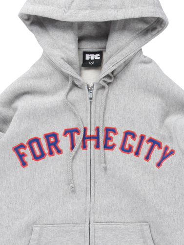 画像: FTC F/Z SWT HOODY 「ARCH EMB ZIP UP HOODY」