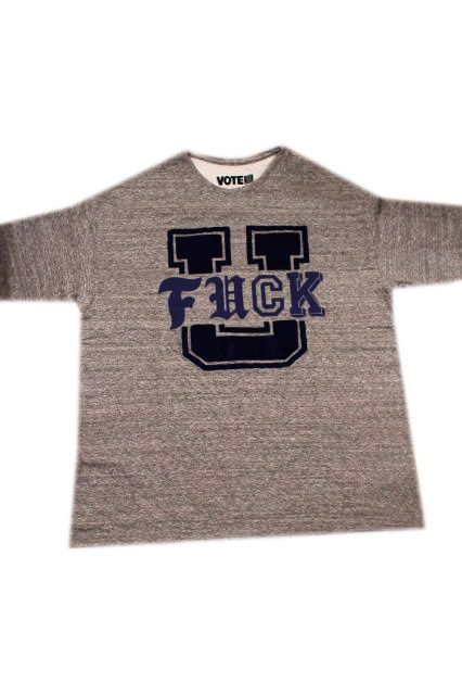 画像: VOTE MAKE NEW CLOTHES BIG TEE 「FUCK U」