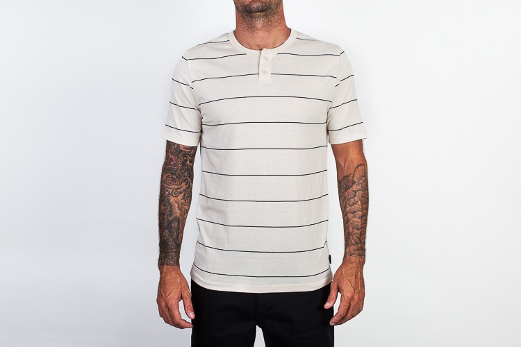 画像: BRIXTON S/S henley TEE 「Townsend Henley」