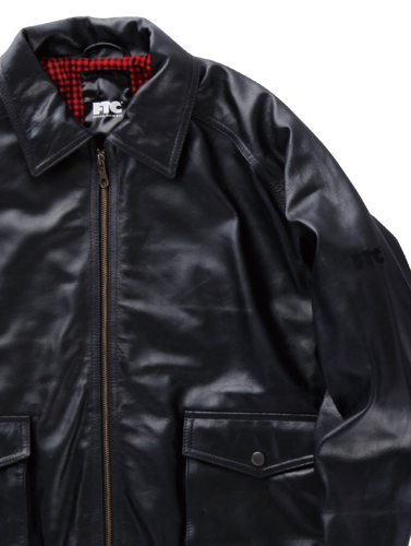 画像: FTC 「LEATHER BOMBER JACKET」