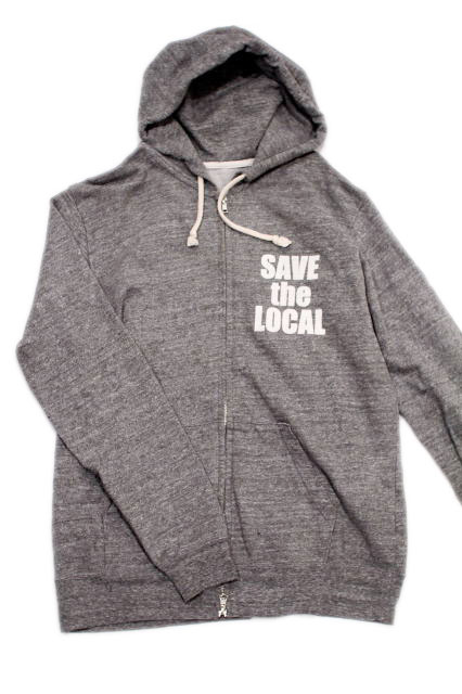 画像: SAVE the LOCAL F/Z SWT HOODY