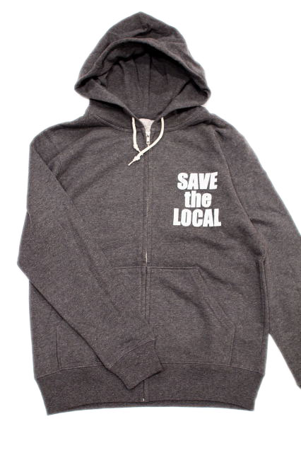 画像: SAVE the LOCAL F/Z SWT HOODY