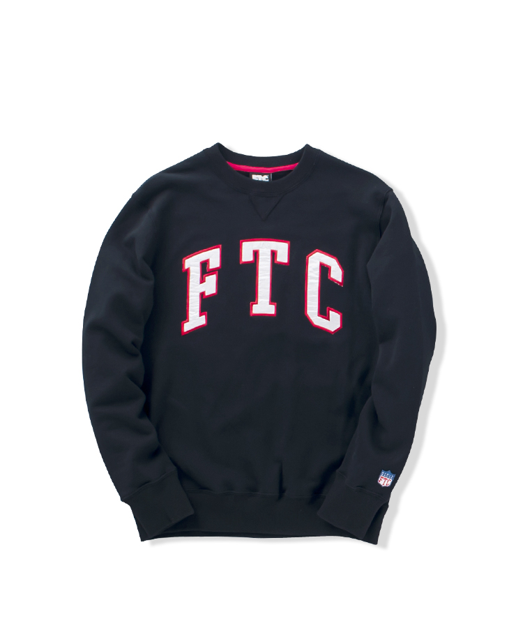 画像1: FTC EMB CREW NECK