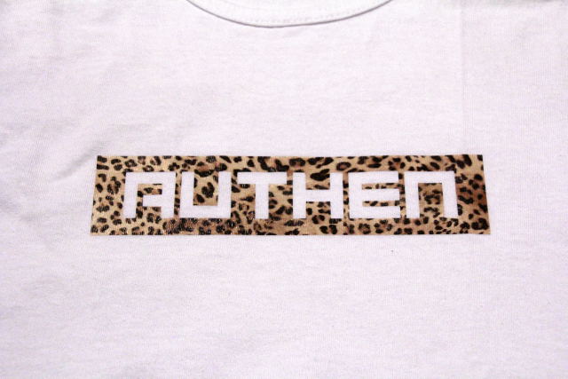 画像2: AUTHEN BOX LOGO S/S TEE [leopard]