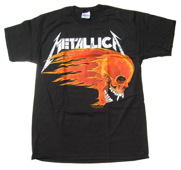 画像1: METALLICA FLAMING SUN S/S TEE