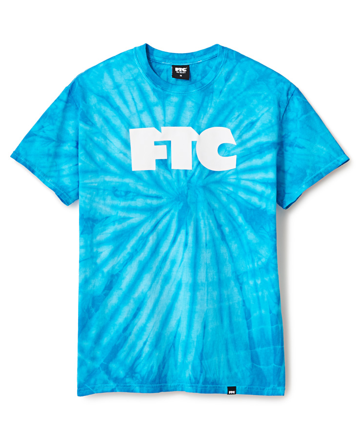 画像1: FTC OG LOGO SWIRL TIEDYE TEE