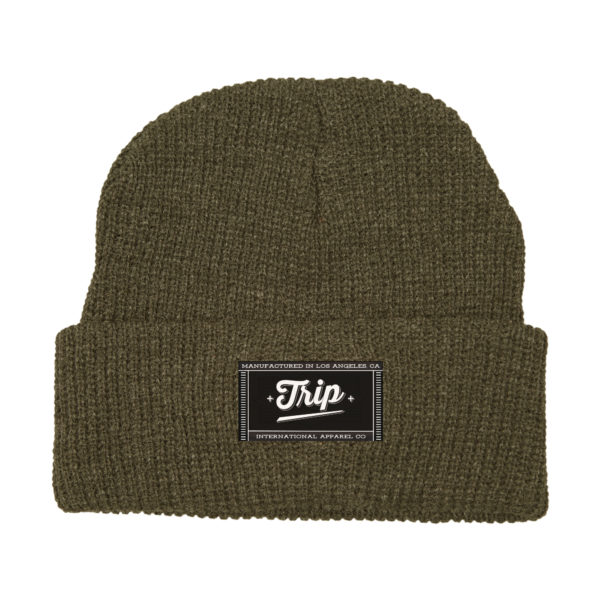 画像1: The Trip Woven Label Beanie