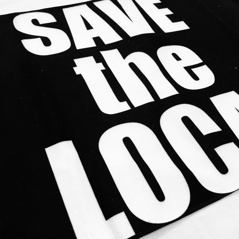 画像1: SAVE the LOCAL LOGO タオル