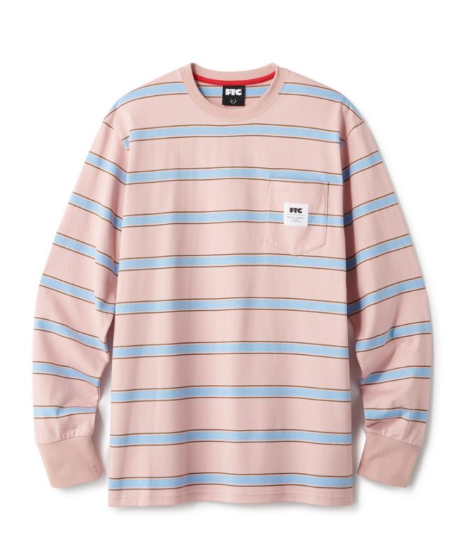 画像1: FTC STRIPE L/S TOP