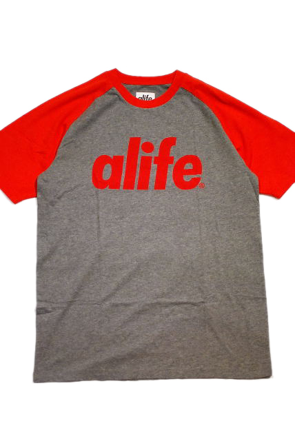 画像: ALIFE LOGO RAGLAN S/S TEE