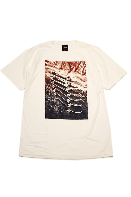 画像: HUF S/S TEE 「STACKED BOARDS」