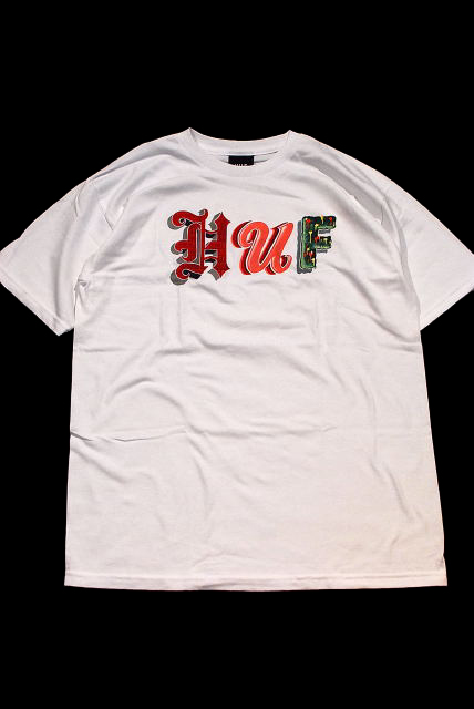 画像: HUF S/S TEE 「BOCKSEL LETTERS」