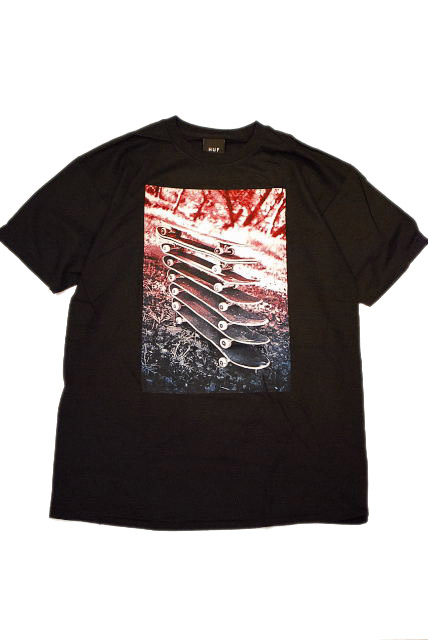 画像: HUF S/S TEE 「STACKED BOARDS」