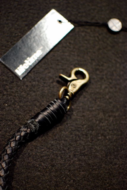 画像: Lifetime Braided Leather Keychain Strap