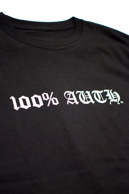 画像1: AUTH S/S TEE 「100% AUTH」