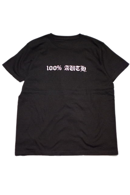 画像: AUTH S/S TEE 「100% AUTH」