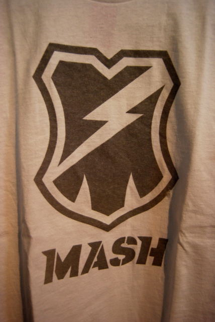 画像: MASH S/S TEE 「シールドロゴ」