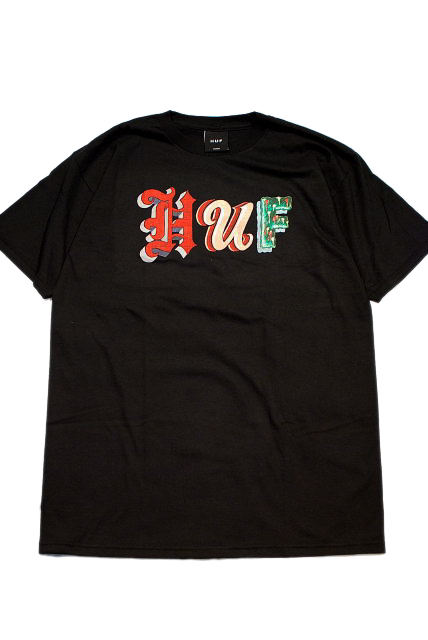 画像: HUF S/S TEE 「BOCKSEL LETTERS」