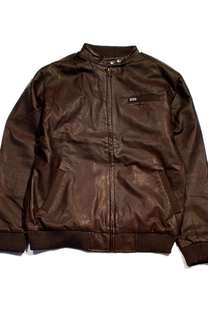 画像: BRIXTON FAKE LEATHER JACKET 「Sham」