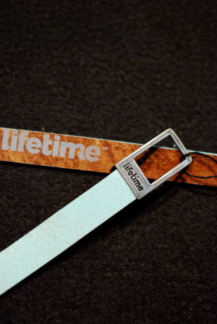 画像: Lifetime Cracked Leather Skinny Belt